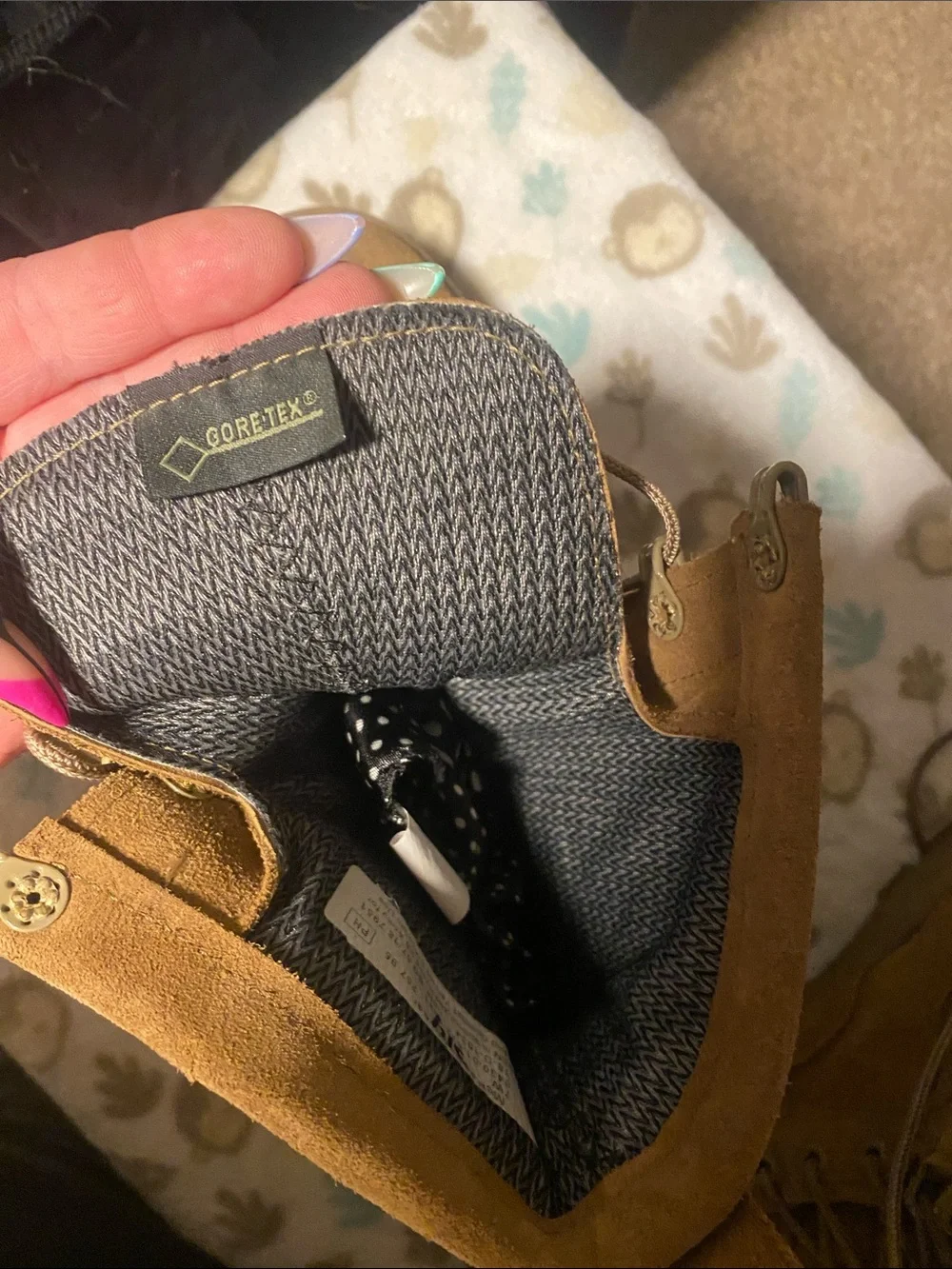 GORE-TEX Tan Suede Tactical Boots